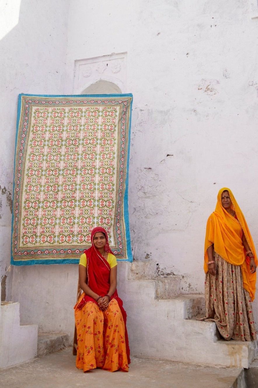 Topanga Throw in White