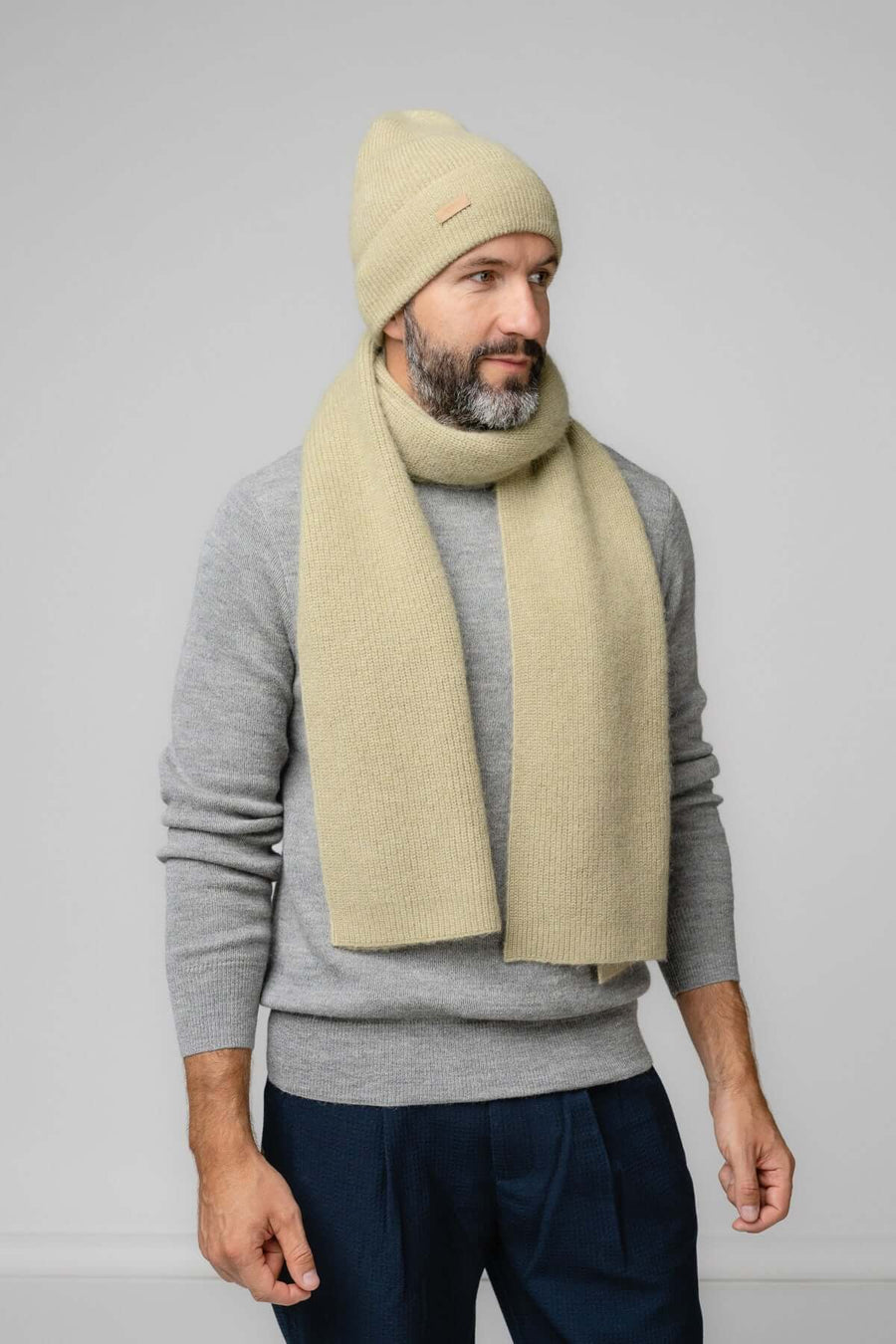 Luxurious Alpaca-Wool Fisherman's Rib Scarf – Timeless & Cozy by Alpaka at brixbailey.com