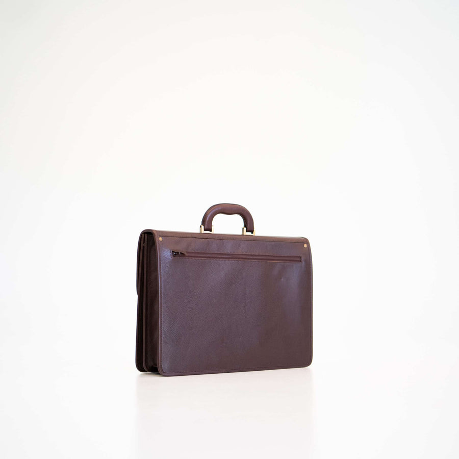 Handcrafted Leather Portfolio – Stylish & Practical from Estonia by Papillon at www.brixbailey.com