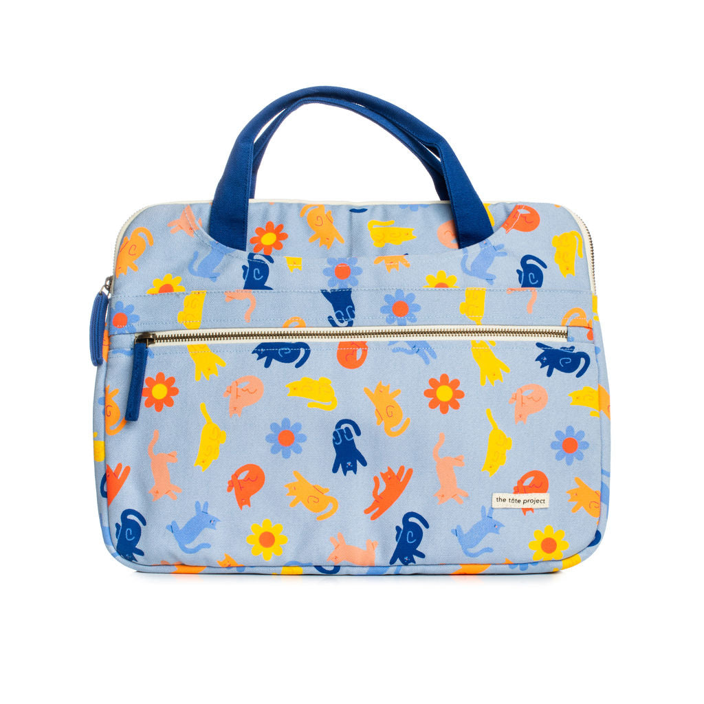 Meow Meadow Laptop Case for Cat Lovers
