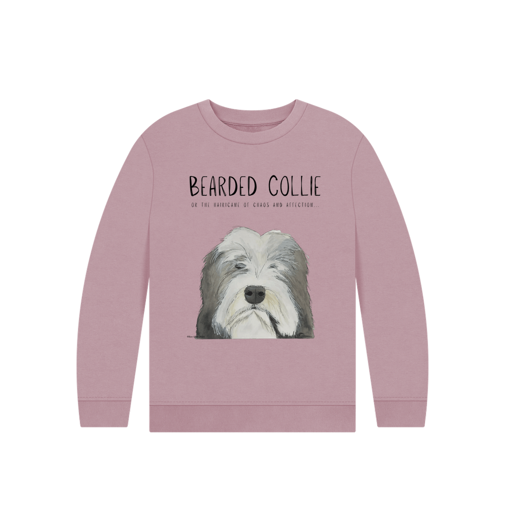 The Bearded Collie Sweatshirt: Cozy Chaos for Your Little Hairicane!