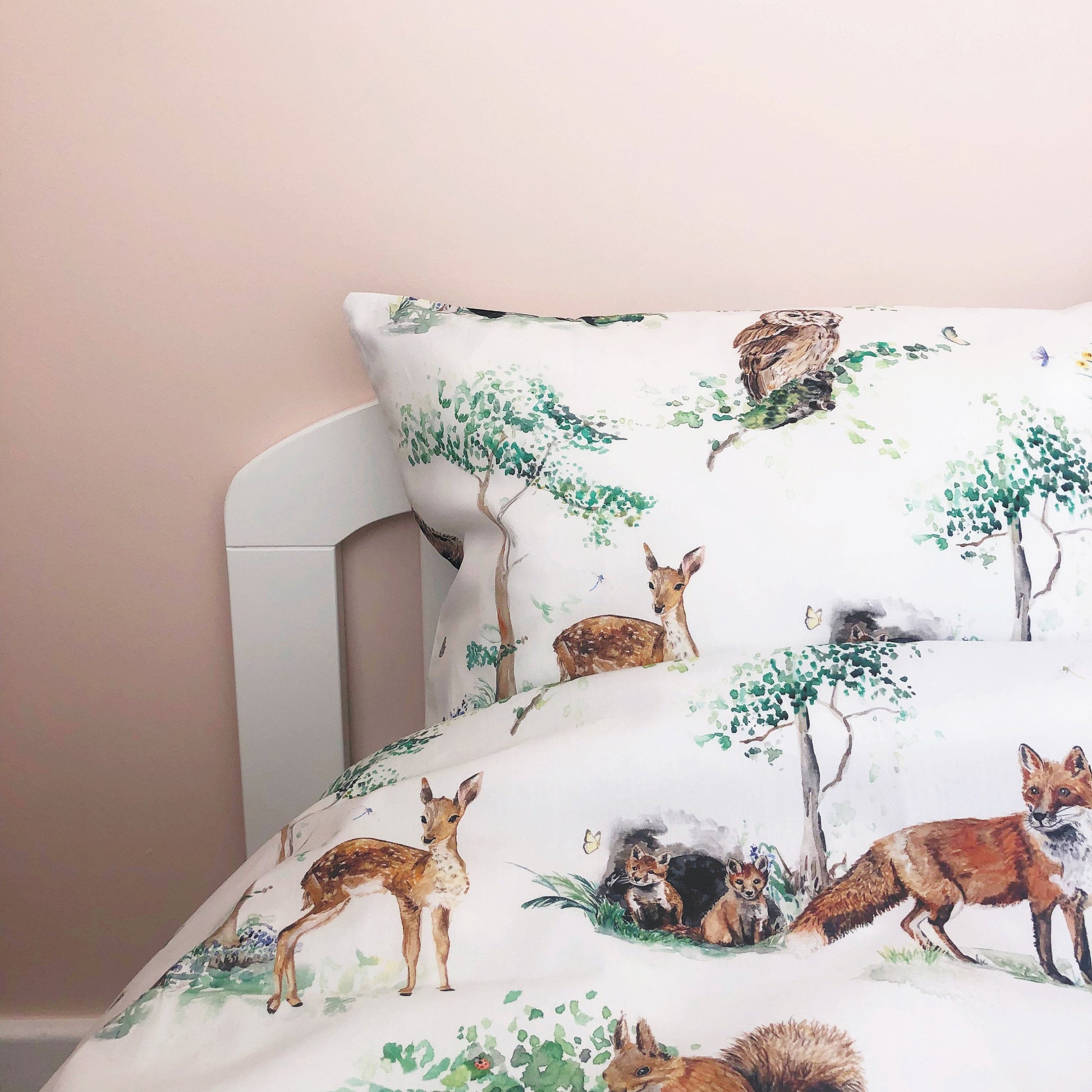 Woodland Animals Children's Bedding Set