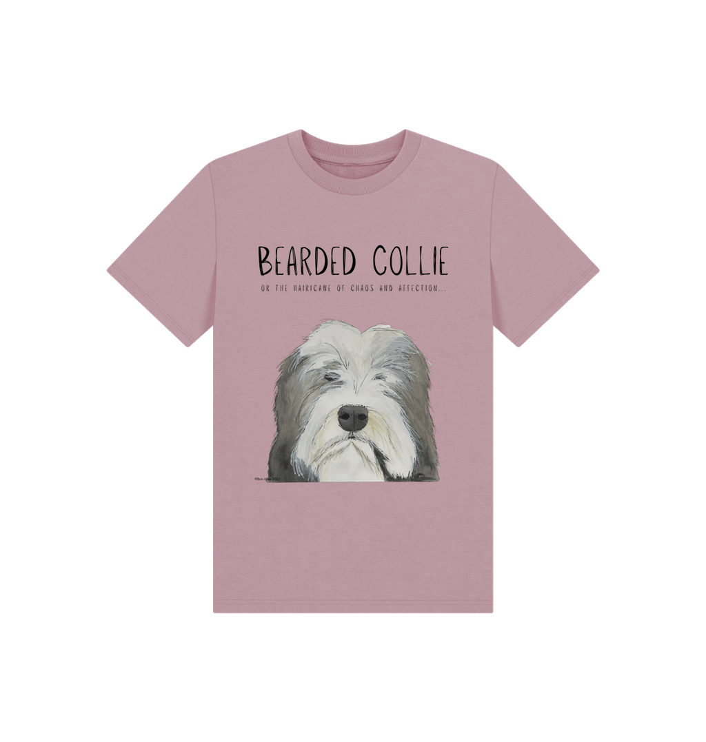Tiny Hairicane: Bearded Collie Child's T-Shirt of Chaos & Cuddles!