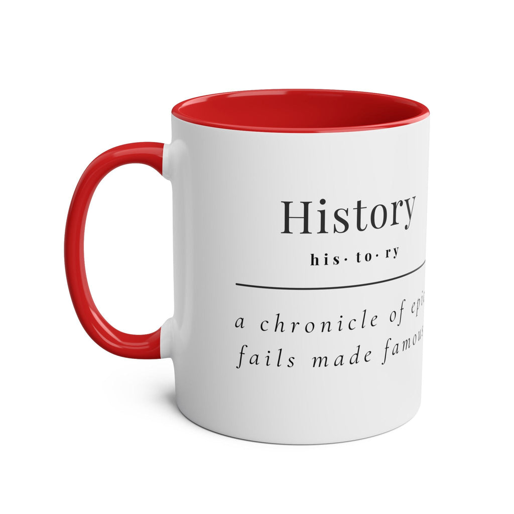 Custom Coffee Mug with Seven Accent Colors