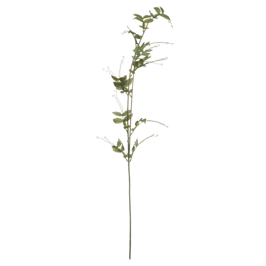 Lifelike artificial sweet pea trail with soft pastel blooms, perfect for wedding decor or home arrangements by Sostter at brixbailey.com