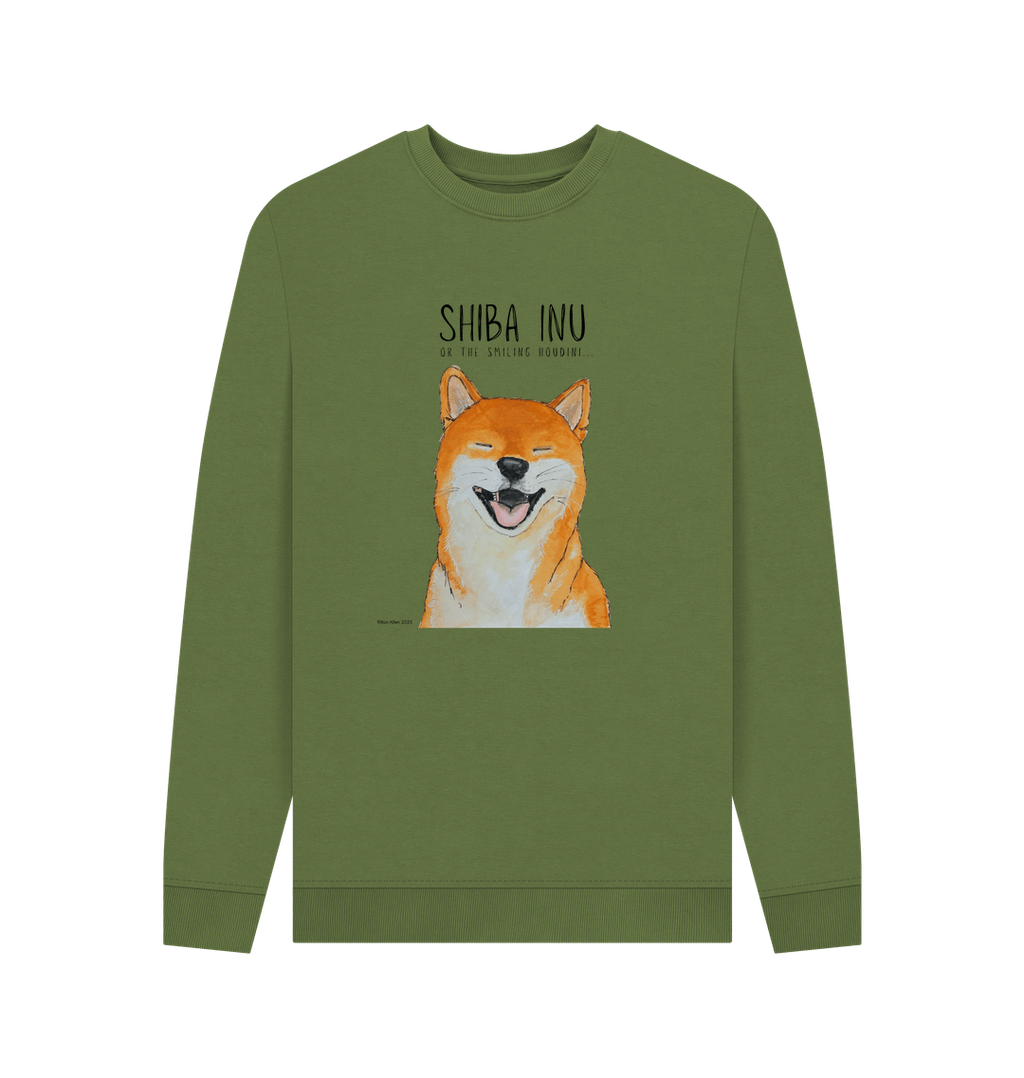 Houdini Mode: Activated – Shiba Inu Men’s Sweatshirt