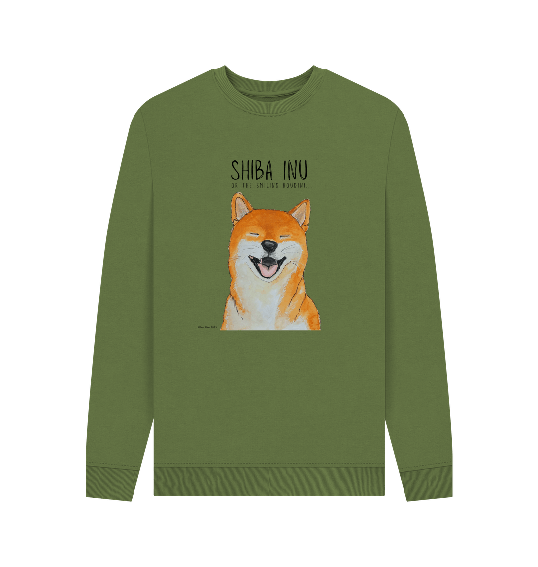 Houdini Mode: Activated – Shiba Inu Men’s Sweatshirt
