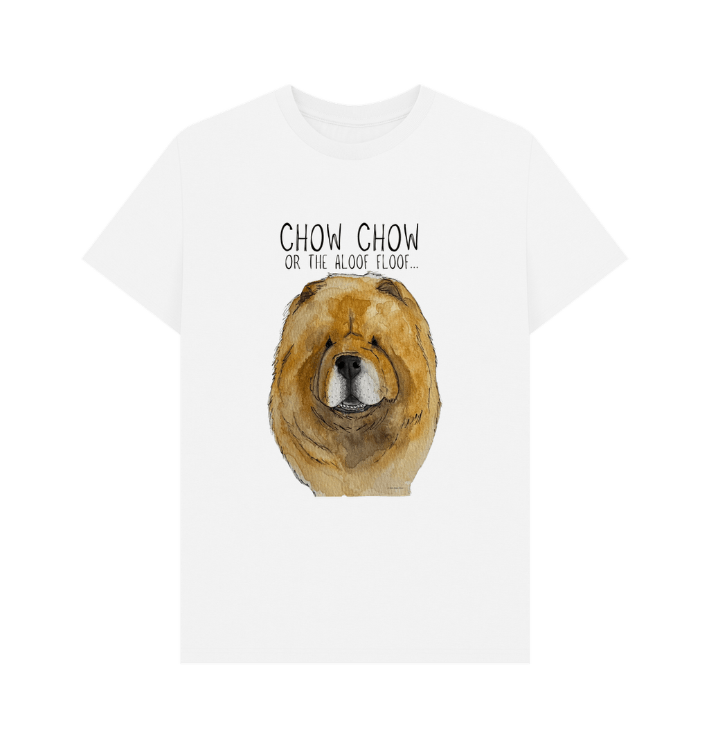 Show Off Your Aloof Floof with This Fun Red Chow Chow Tee!