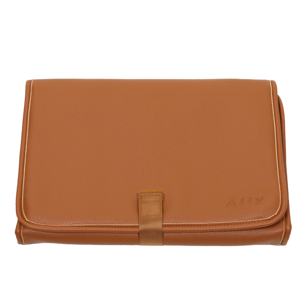 Stylish & Spacious Cappuccino Diaper Bag – Perfect for Parents by Ally Scandic at www.brixbailey.com
