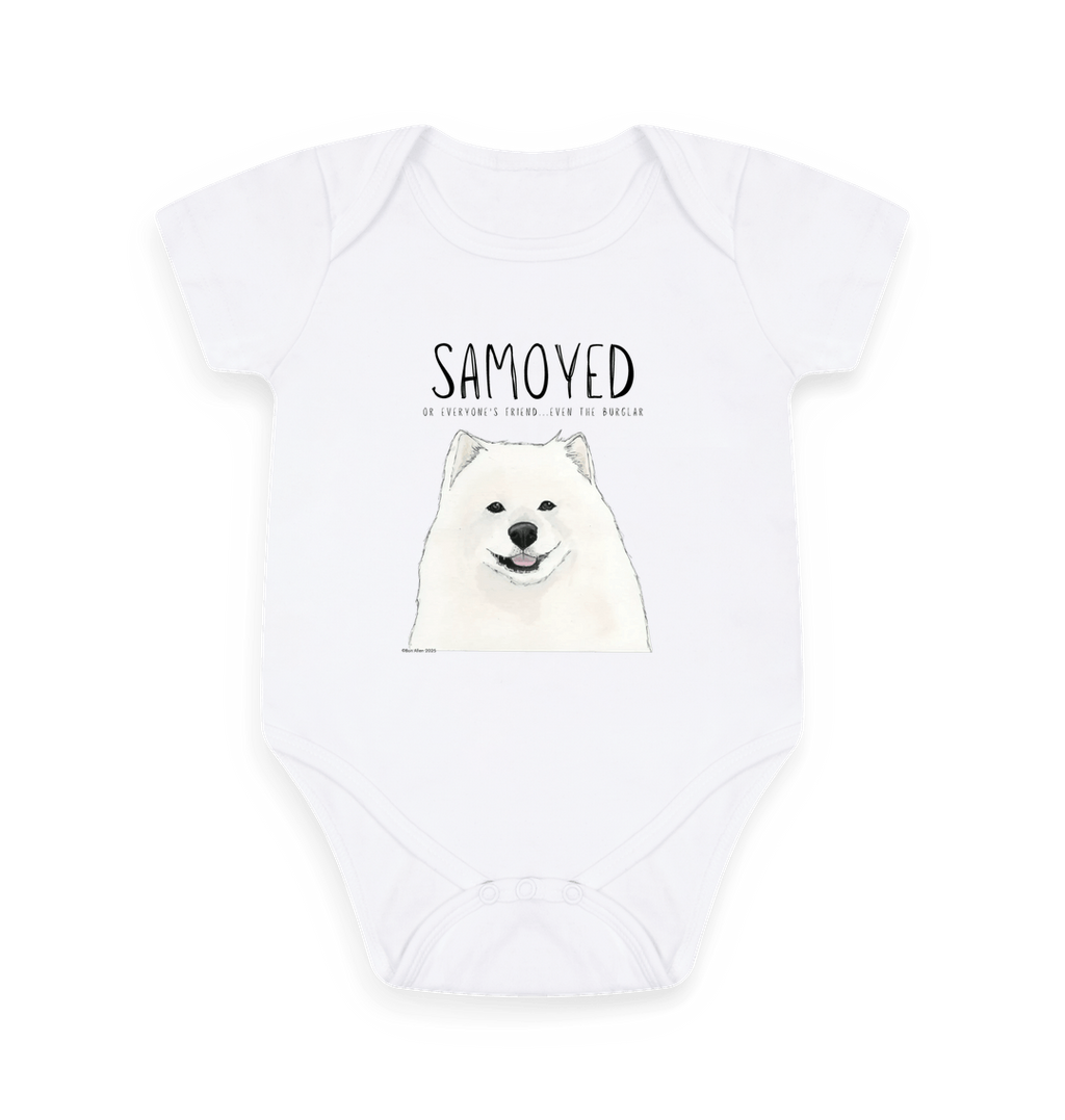 Samoyed Baby Bodysuit: The Ultimate Cuddle Buddy for Your Little One