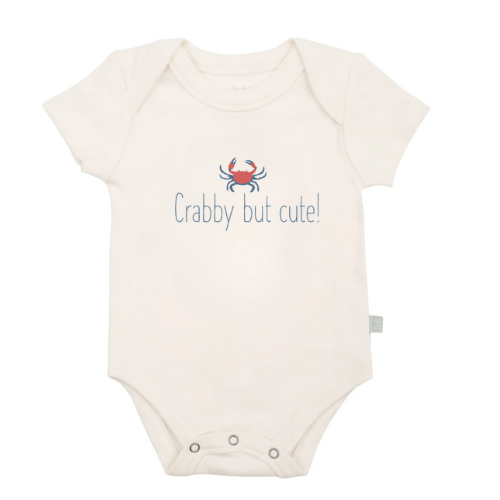Graphic Bodysuit Crabby but Cute.