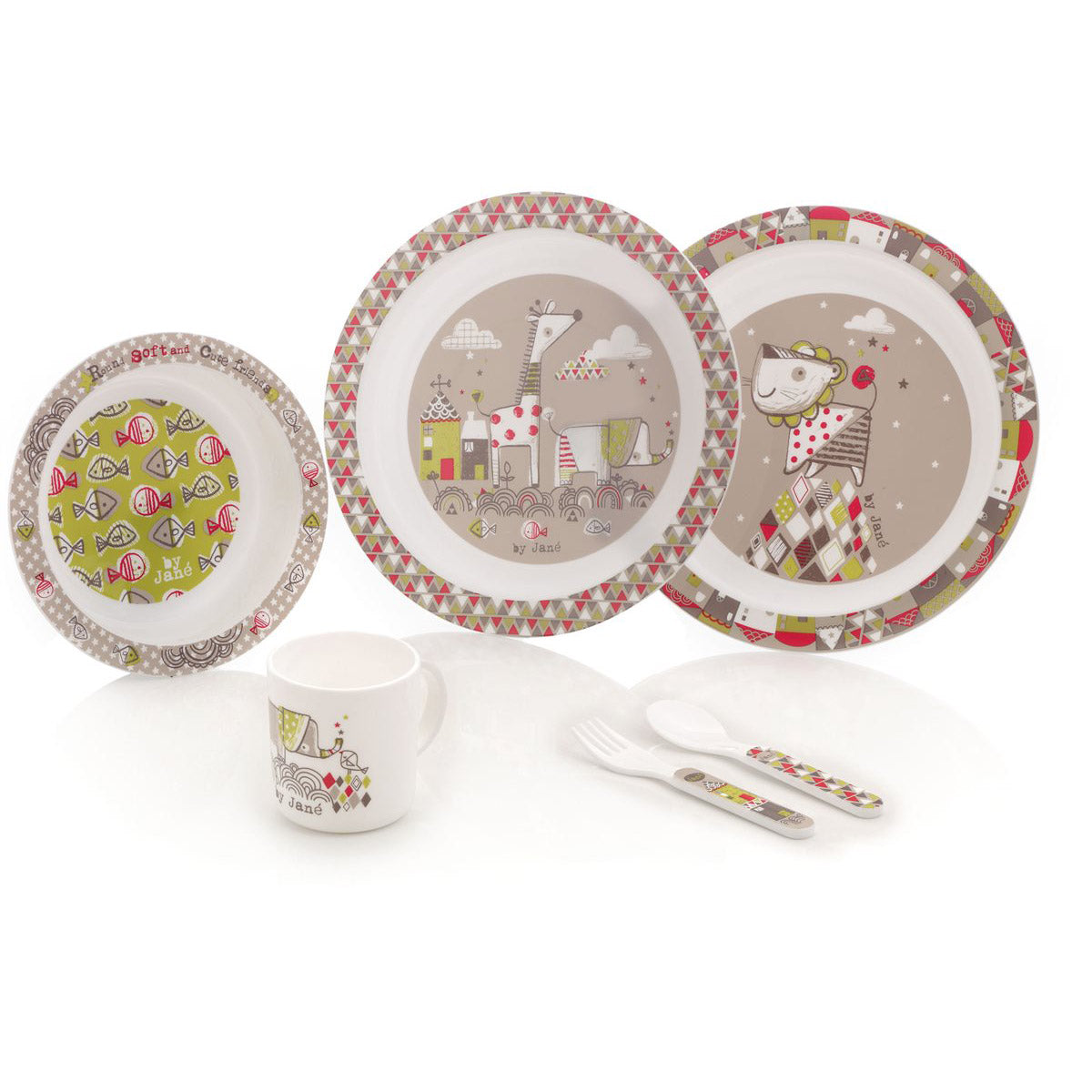 6 Piece Microwave Baby Feeding and Cutlery Set