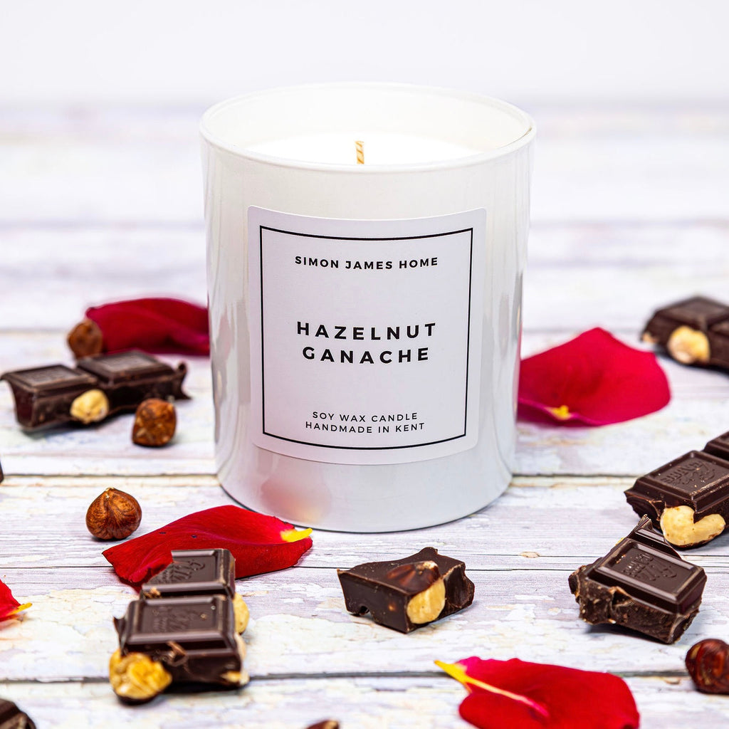 Hazelnut Ganache Handmade Soy Wax Candle