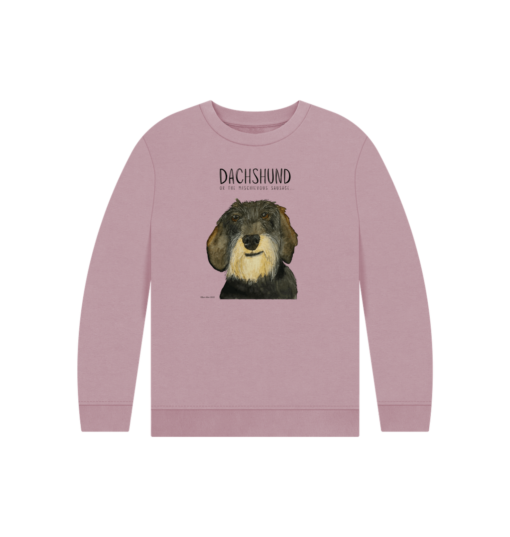 Snuggly Wire Haired Dog Kids' Sweatshirt – Ethically Made Cuteness!