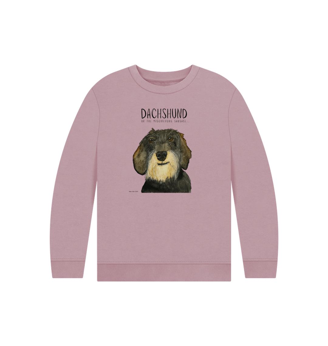 Snuggly Wire Haired Dog Kids' Sweatshirt – Ethically Made Cuteness!