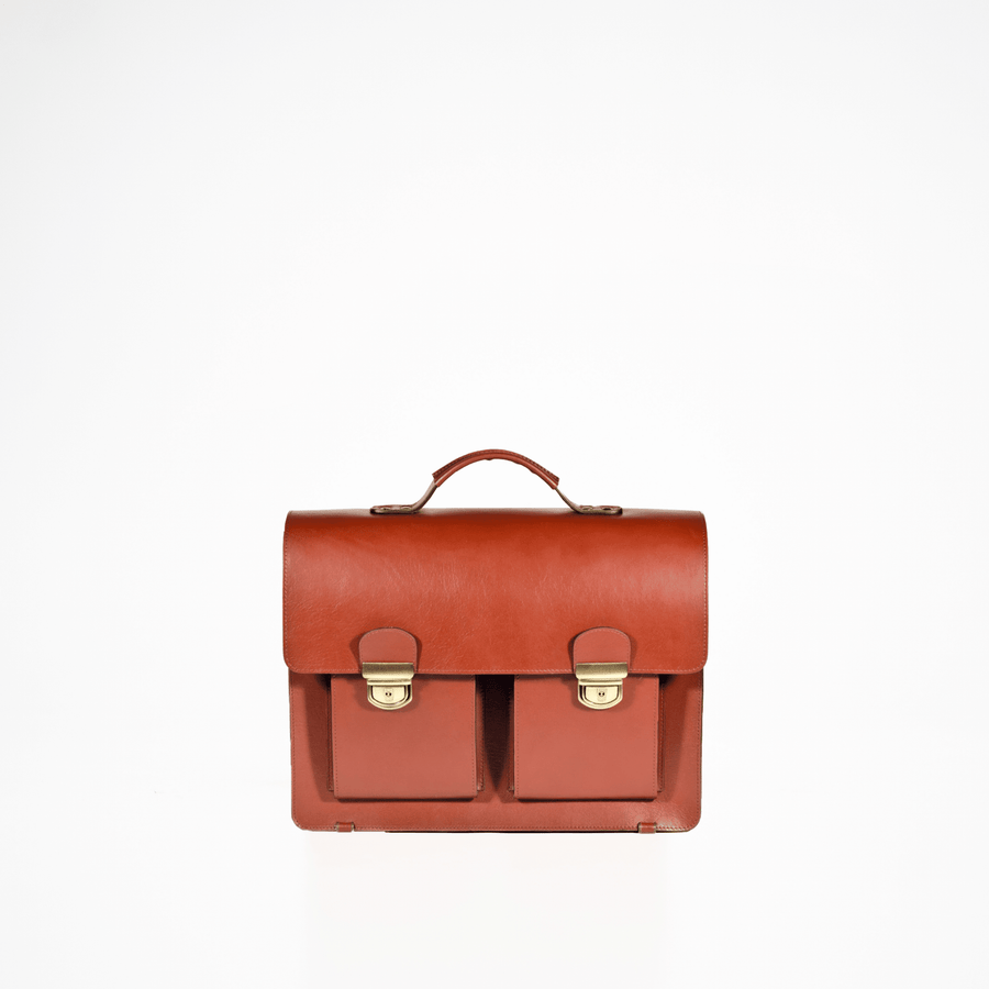 Durable Leather Briefcase No. 35 – Crafted to Last by Papillon at www.brixbailey.com