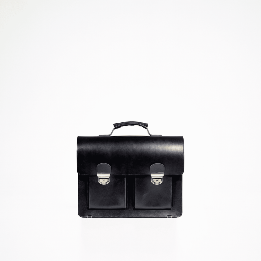 Durable Leather Briefcase No. 35 – Handcrafted & Heirloom Quality by Papillon at www.brixbailey.com