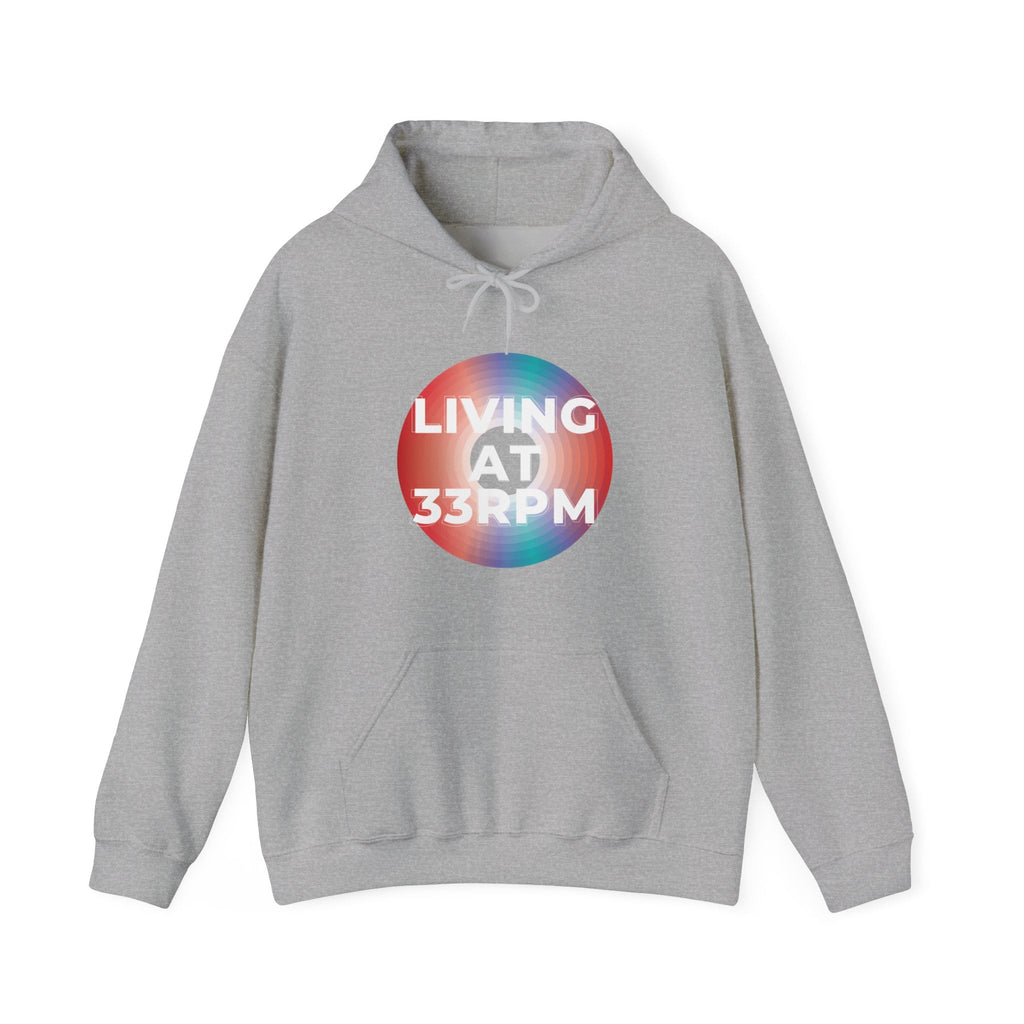 Living at 33rpm Men's Hoodie