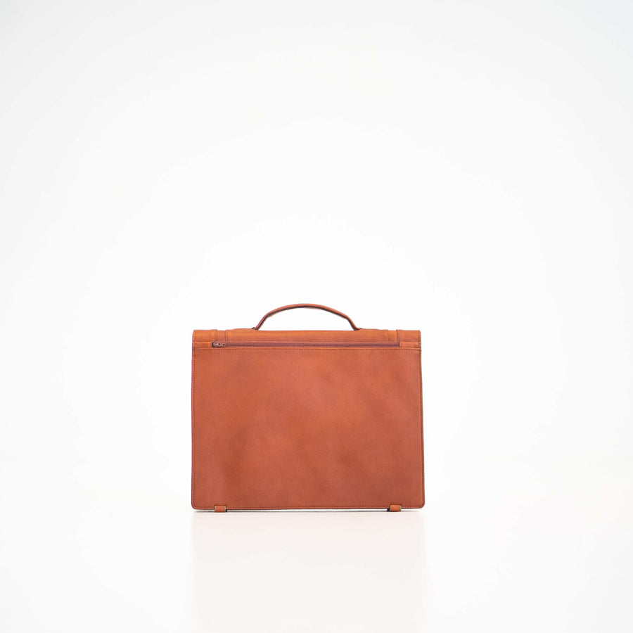 Slim & Elegant Leather Briefcase – Crafted in Estonia by Papillon at www.brixbailey.com