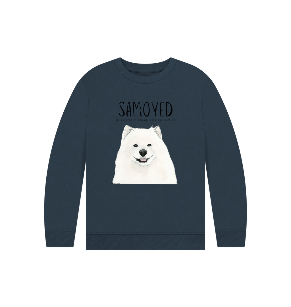 Samoyed Kids Sweatshirt: Fluffy, Friendly, and Ready for Adventure!