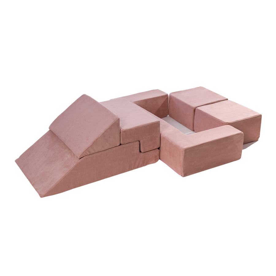 MeowBaby® Velvet Bricks Playground Set – Safe & Educational Toy by MeowBaby at www.brixbailey.com