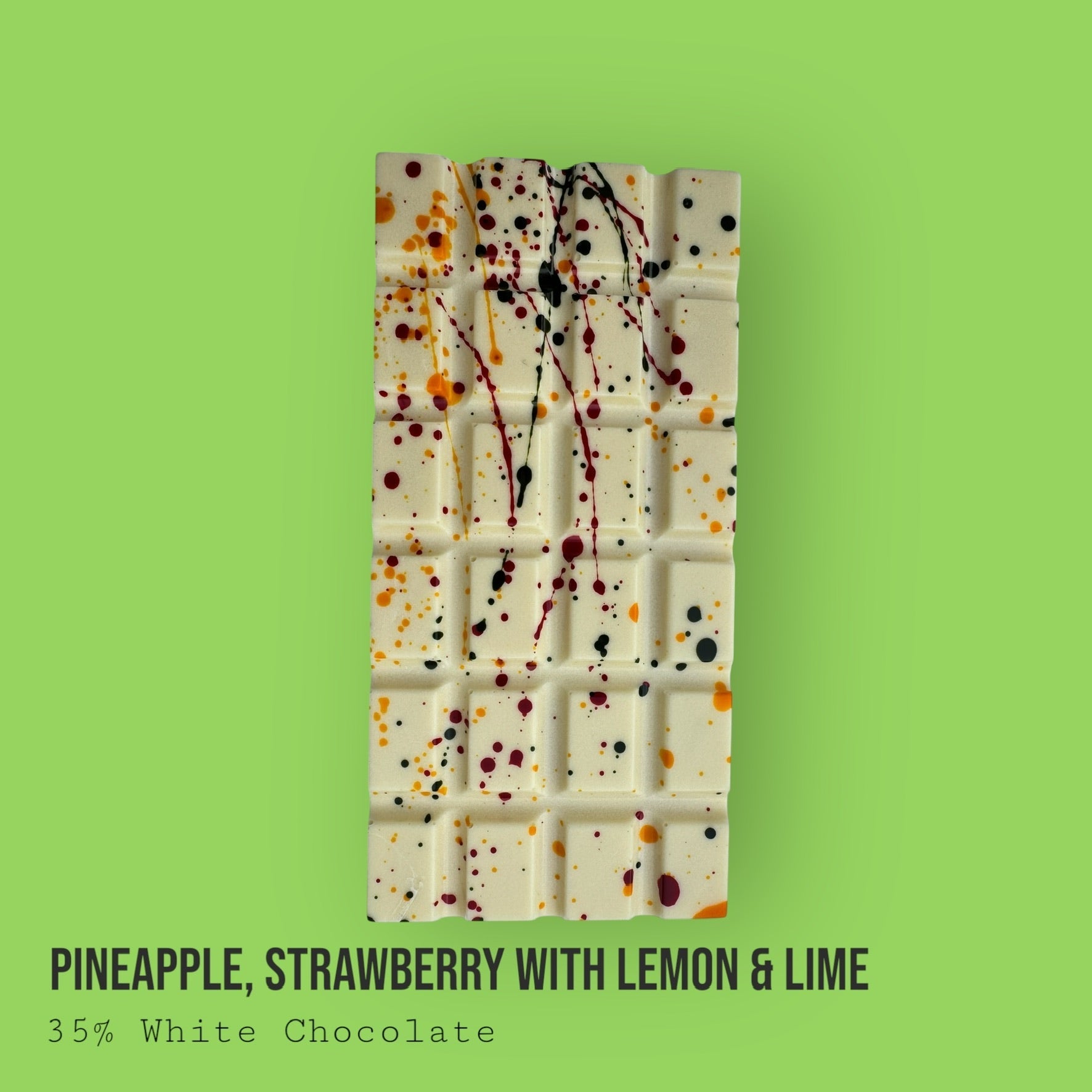 Pineapple Strawberry Lemon and Lime Dessert Bar 230g