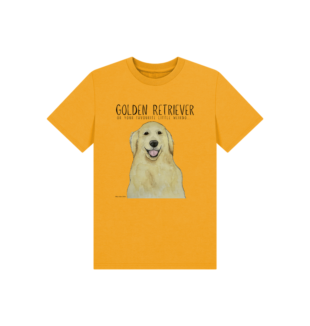 Golden Retriever Kids' Tee: Your Little Weirdo's New Favorite Shirt!