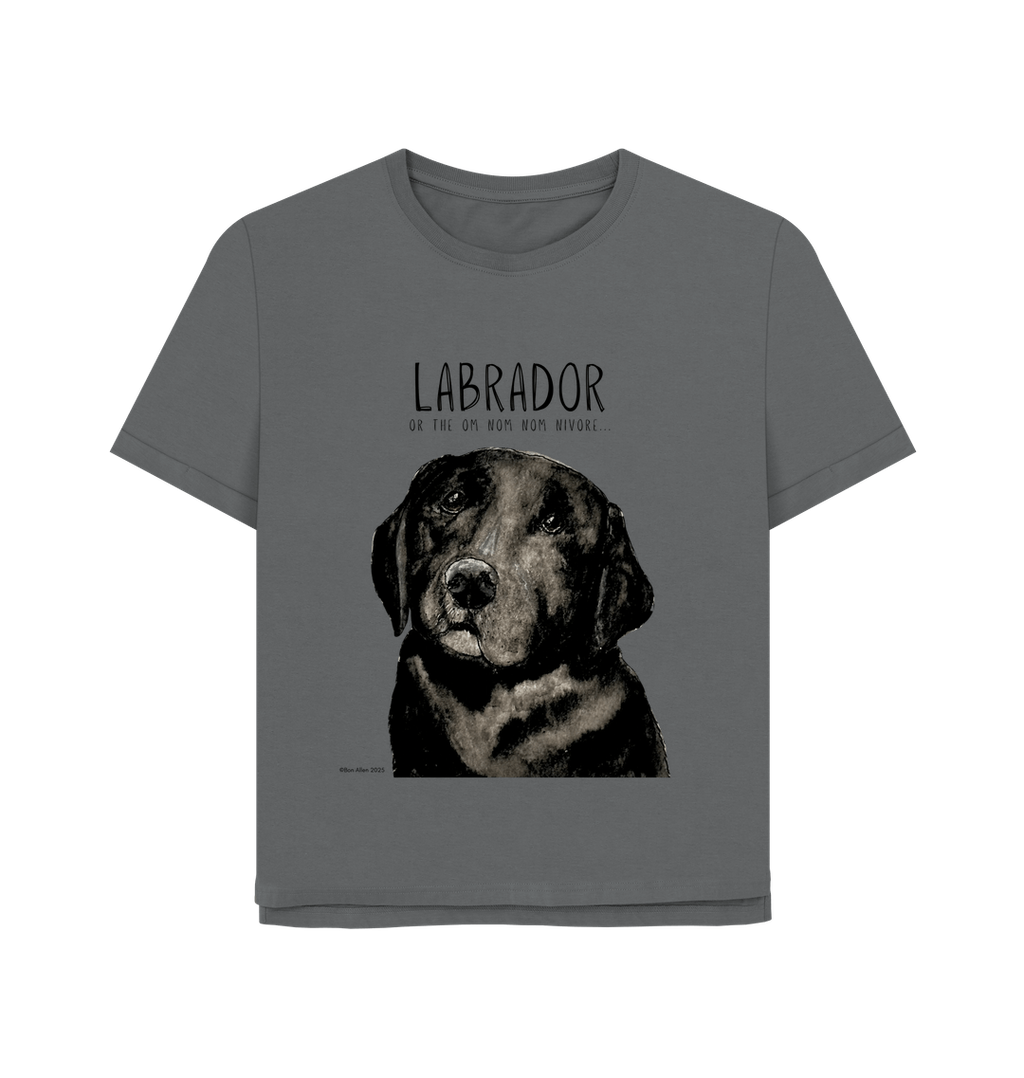 Feed Me Snacks & Compliments: The Black Labrador Tee