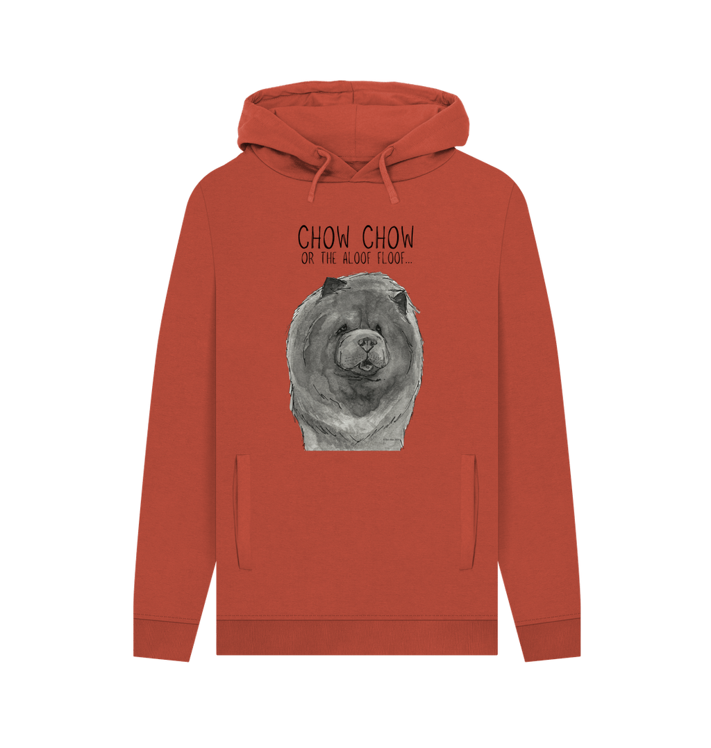 Blue Chow Chow Men's Hoodie – Featuring The Aloof Floof Design!