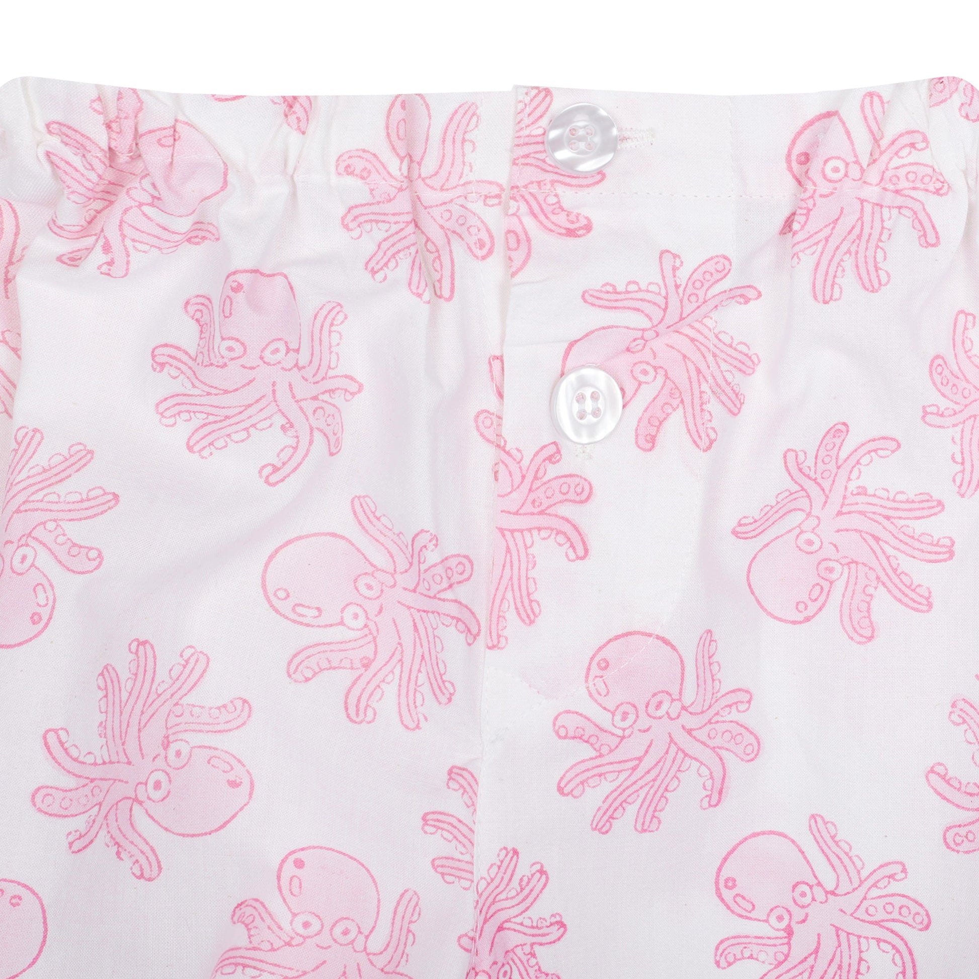 Pink Octopus Children's Pyjamas
