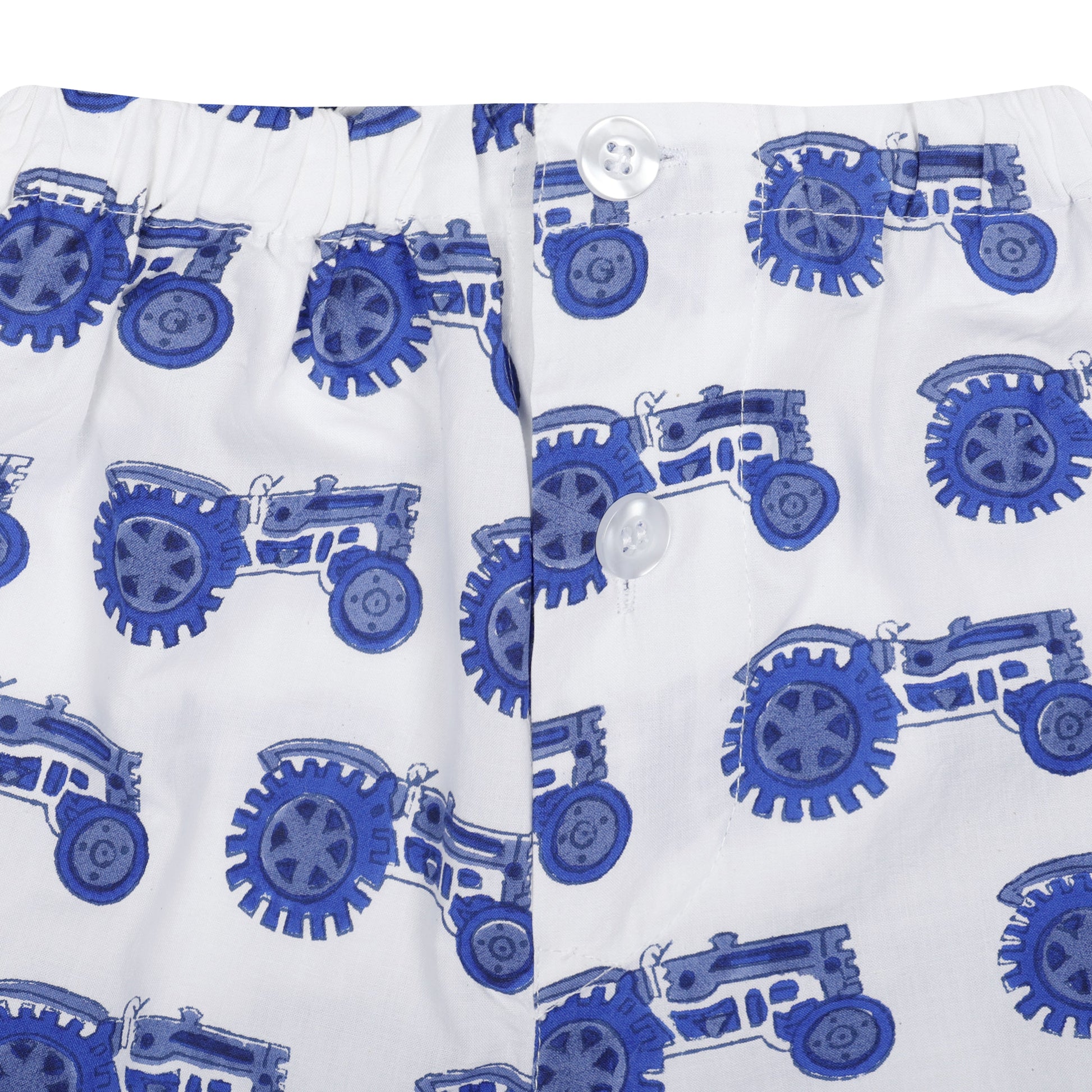 Blue Tractor Children's Pyjamas