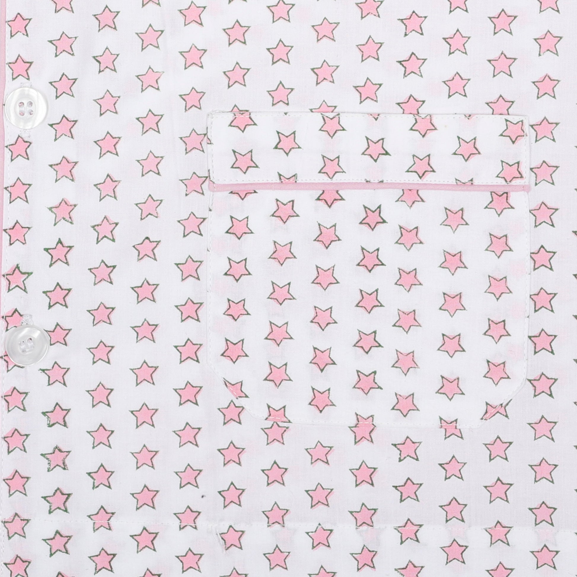 Pink Star Adult Pyjamas