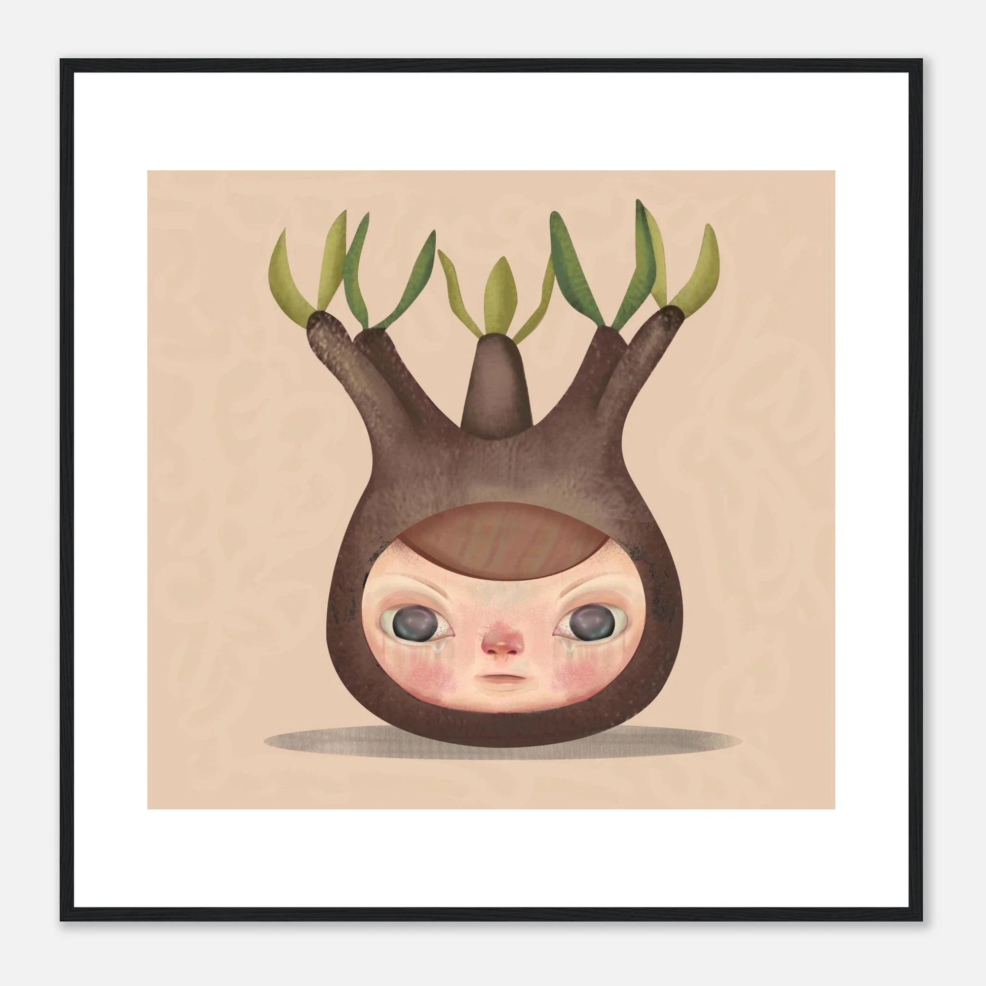 The Stolen Ninety Year Old Head Framed Print