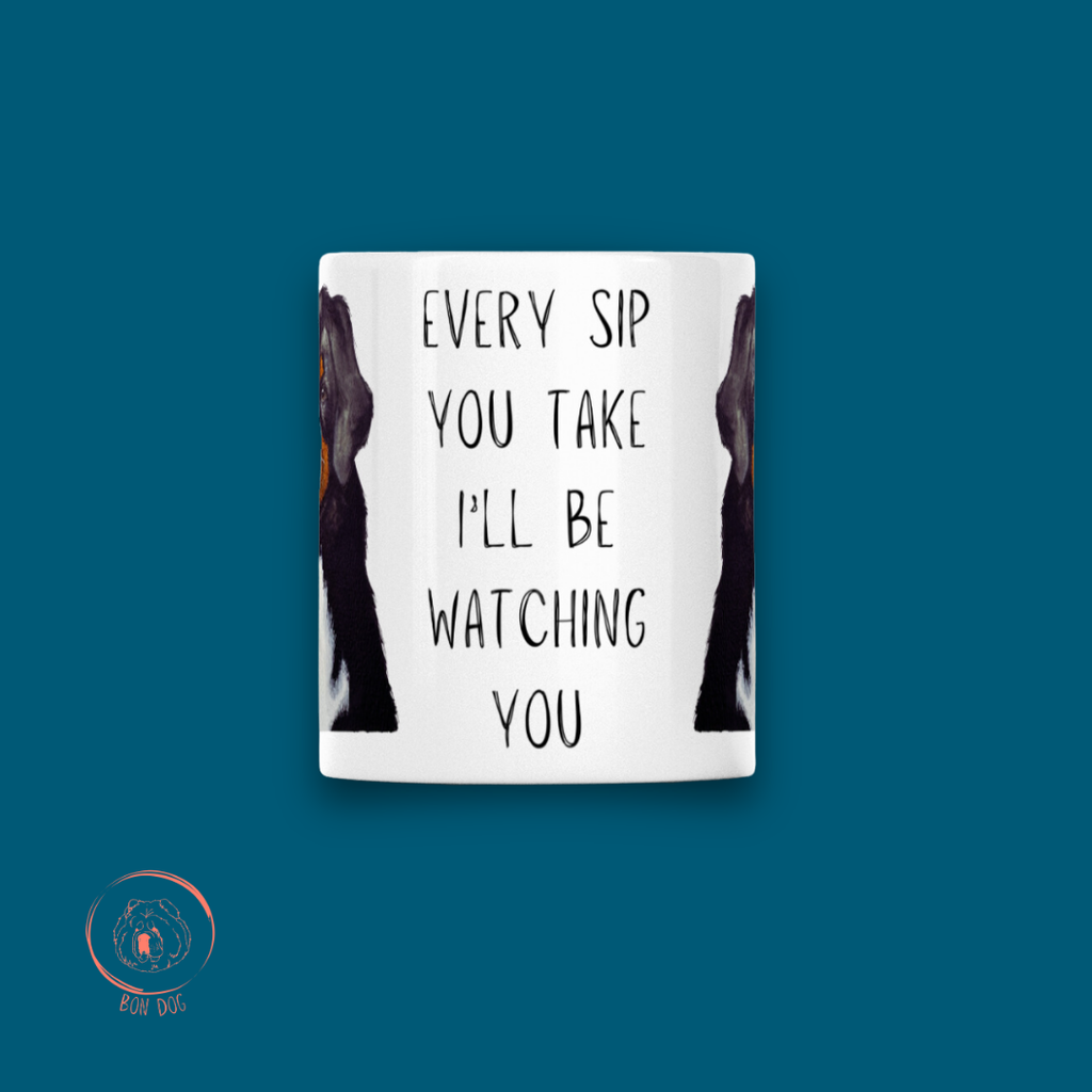 Sip in Style with the Bernese Mountain Dog Mug – Your Giant Furry Therapist Awaits!