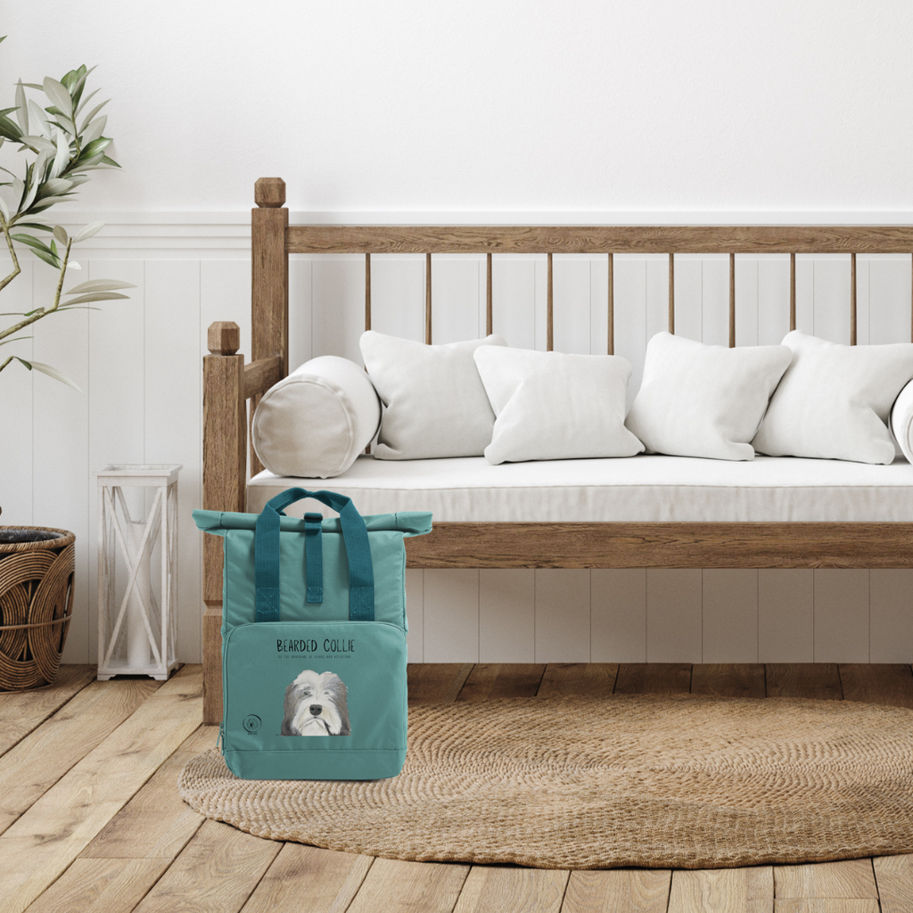 Pack It Like a Hairicane: Bearded Collie Chaos Backpack