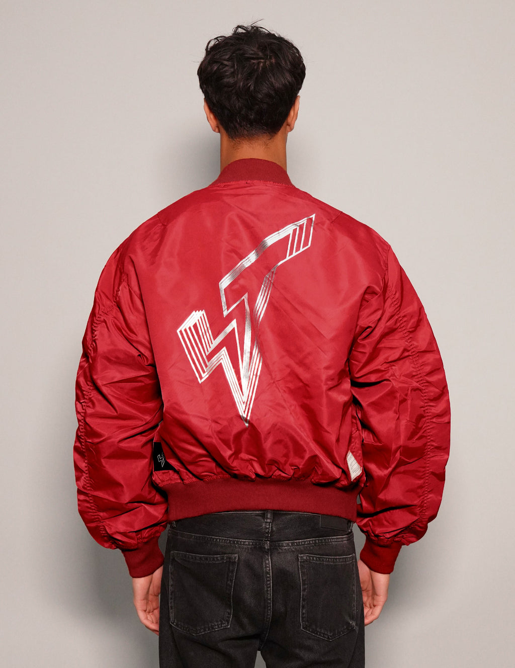 MA-1 Light Weight Bomber Jacket in Red