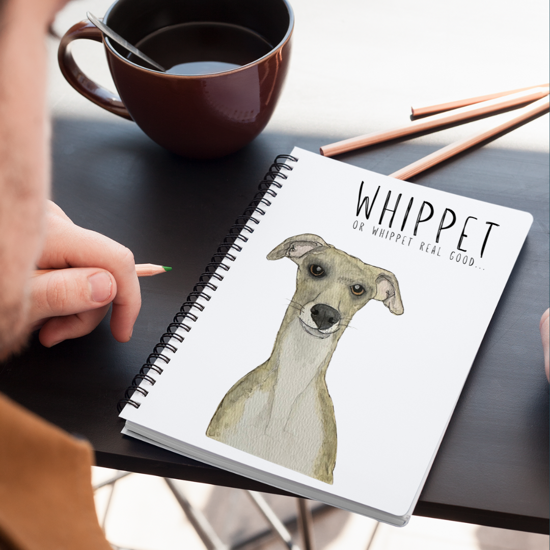 Whippet Real Good – The Notebook for Zoomie-Fueled Genius!