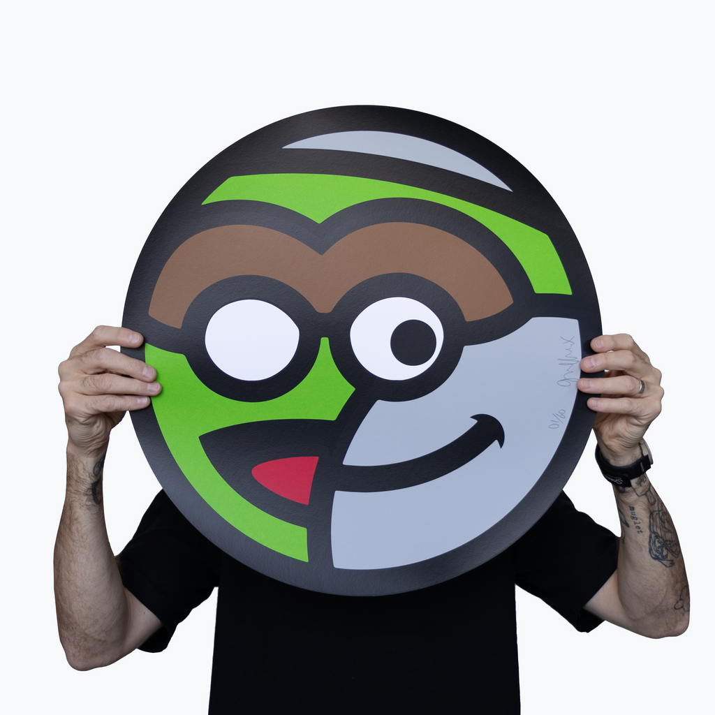 OSMILE Limited Edition Screen Print 50cm