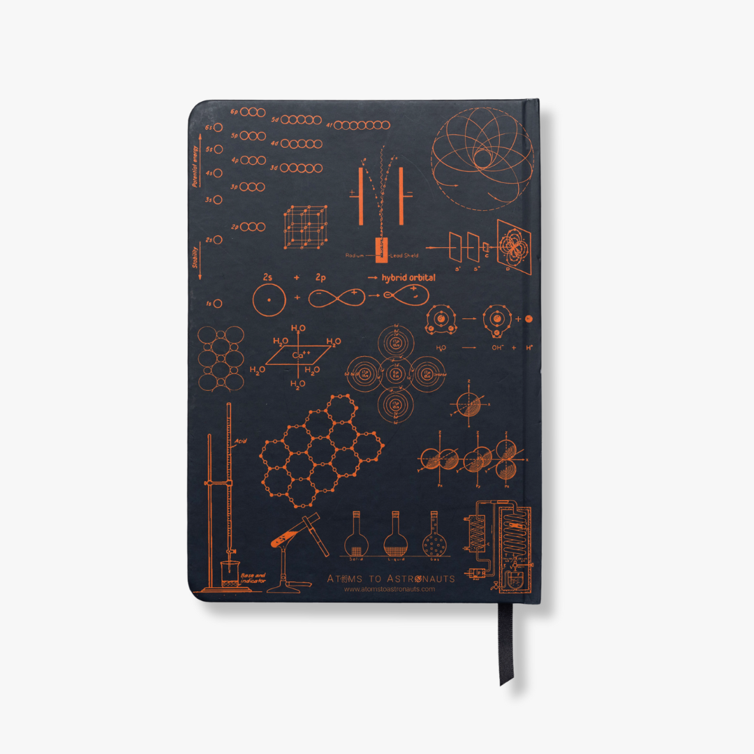 Chemistry A5 Hardcover Notebook