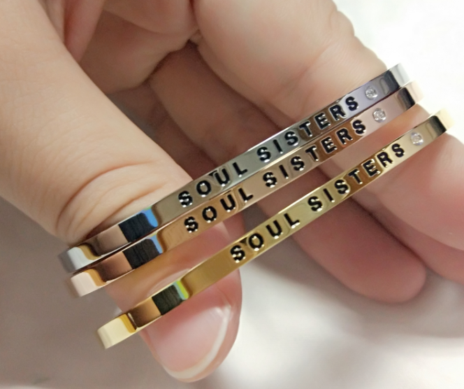 Soul Sisters Bracelet – Symbol of Friendship & Love by Olla at www.brixbailey.com