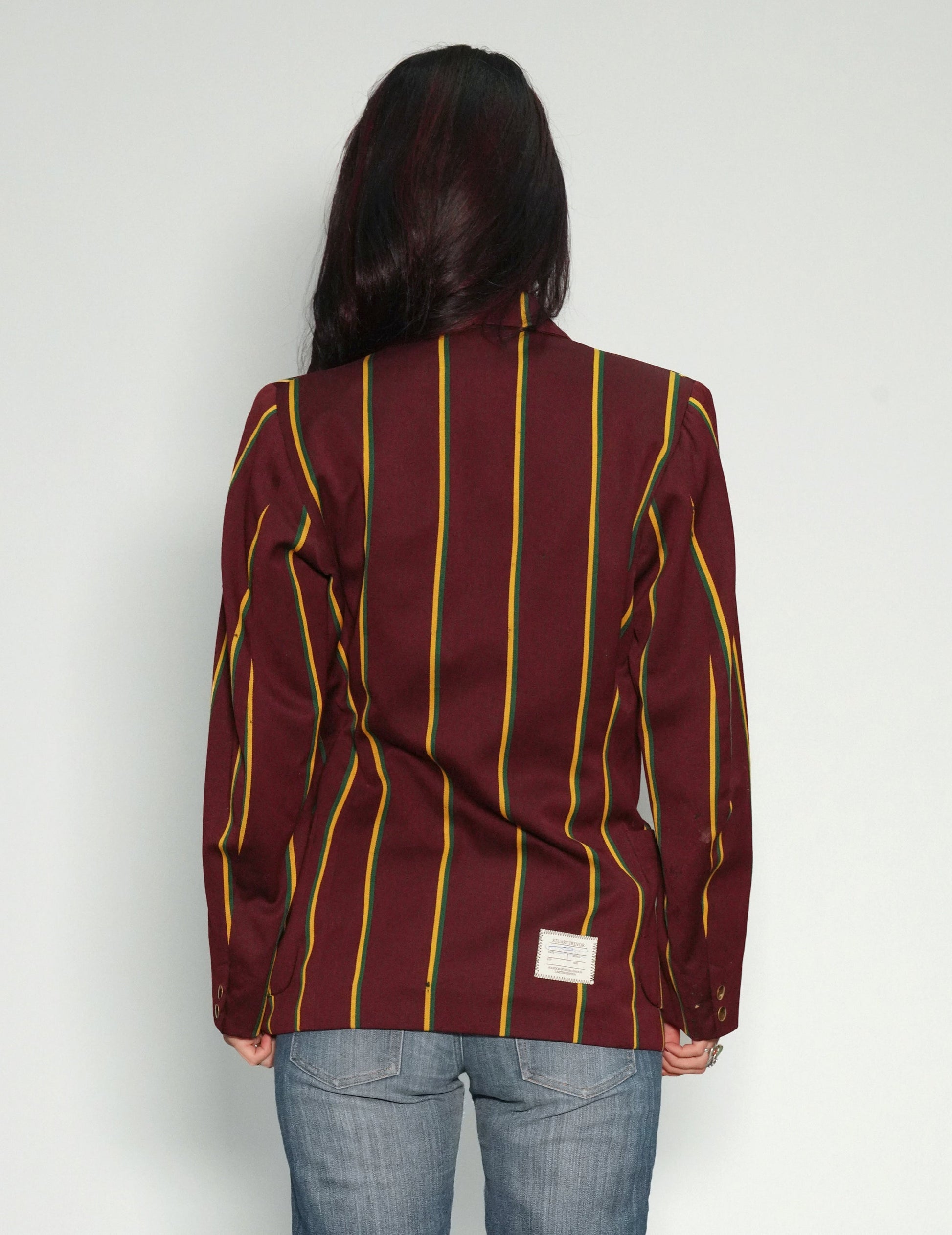 Vintage Rowing Blazer in Burgundy