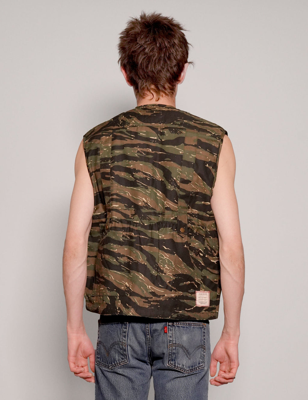 Tactical Gilet Jacket in Tiger Camo