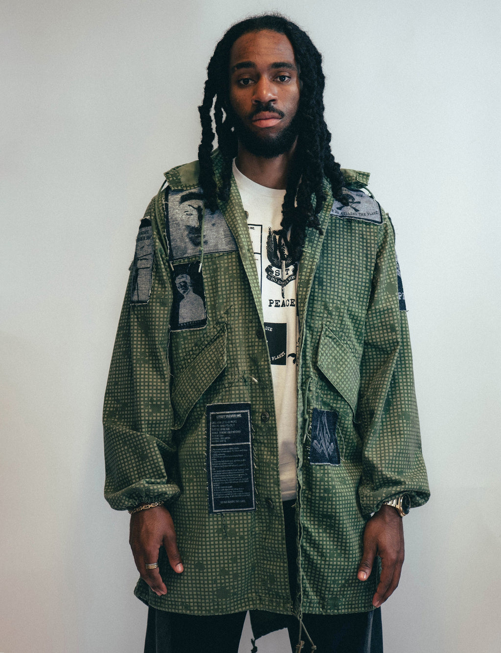 Night Vision Parka with 'Saint' Patch