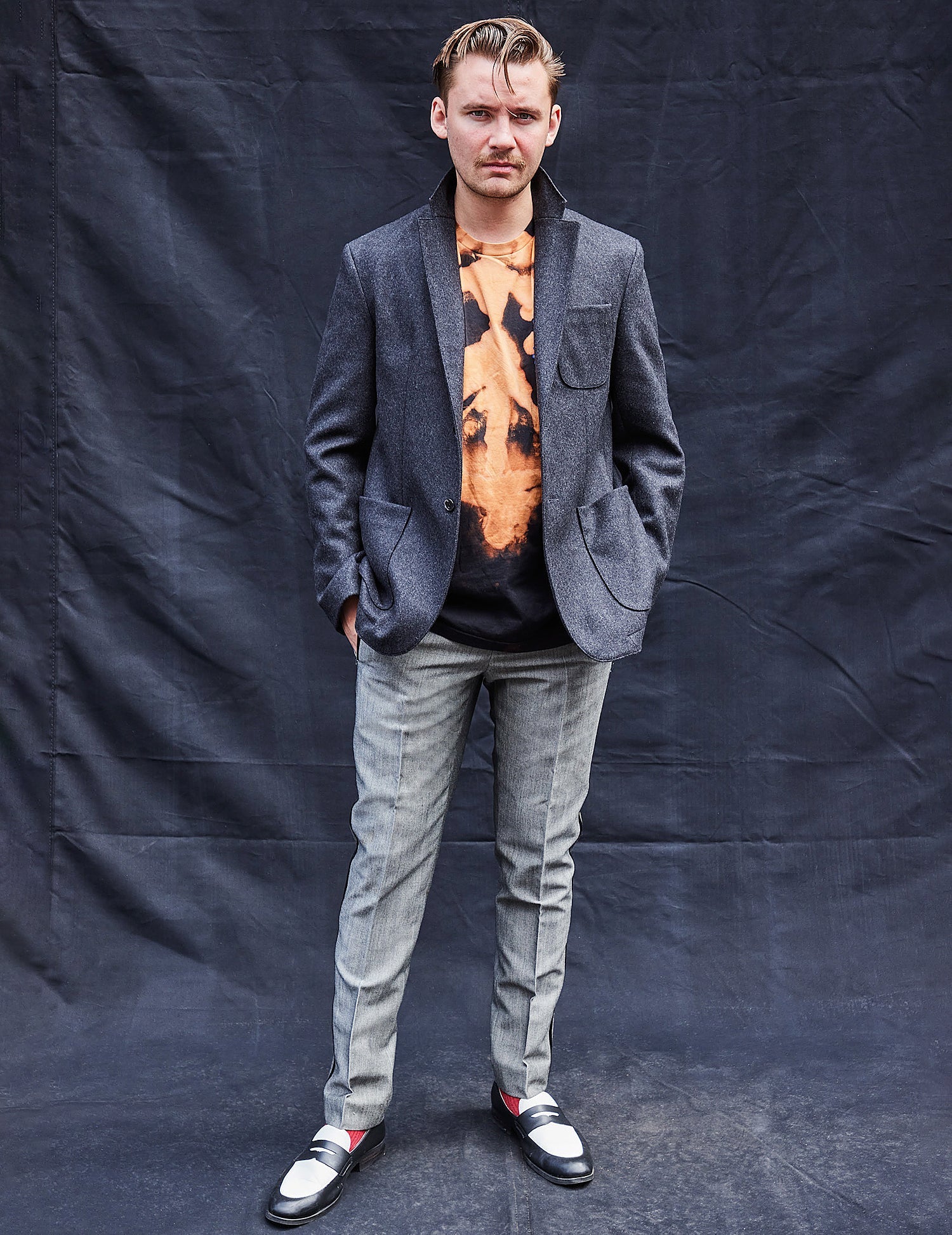 Grey Tailored Trousers