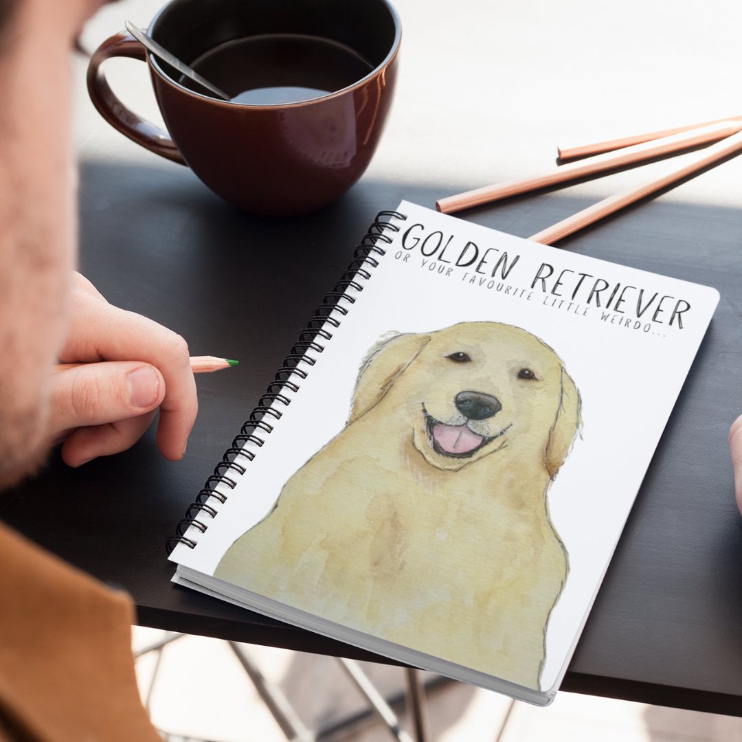 Golden Retriever Thoughts: A Notebook for Your Deepest (or Silliest) Ideas