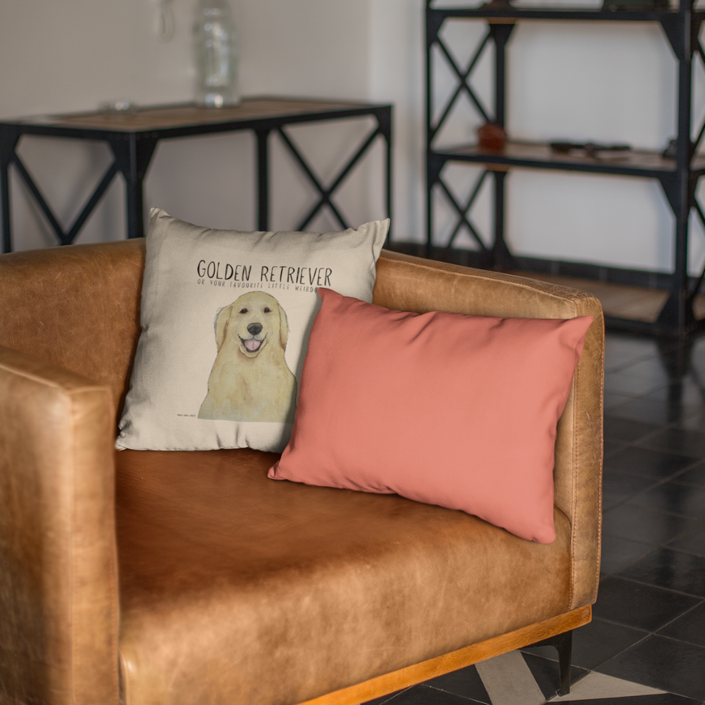 Golden Retriever Cushion – Because Your Couch Needs More Fur!
