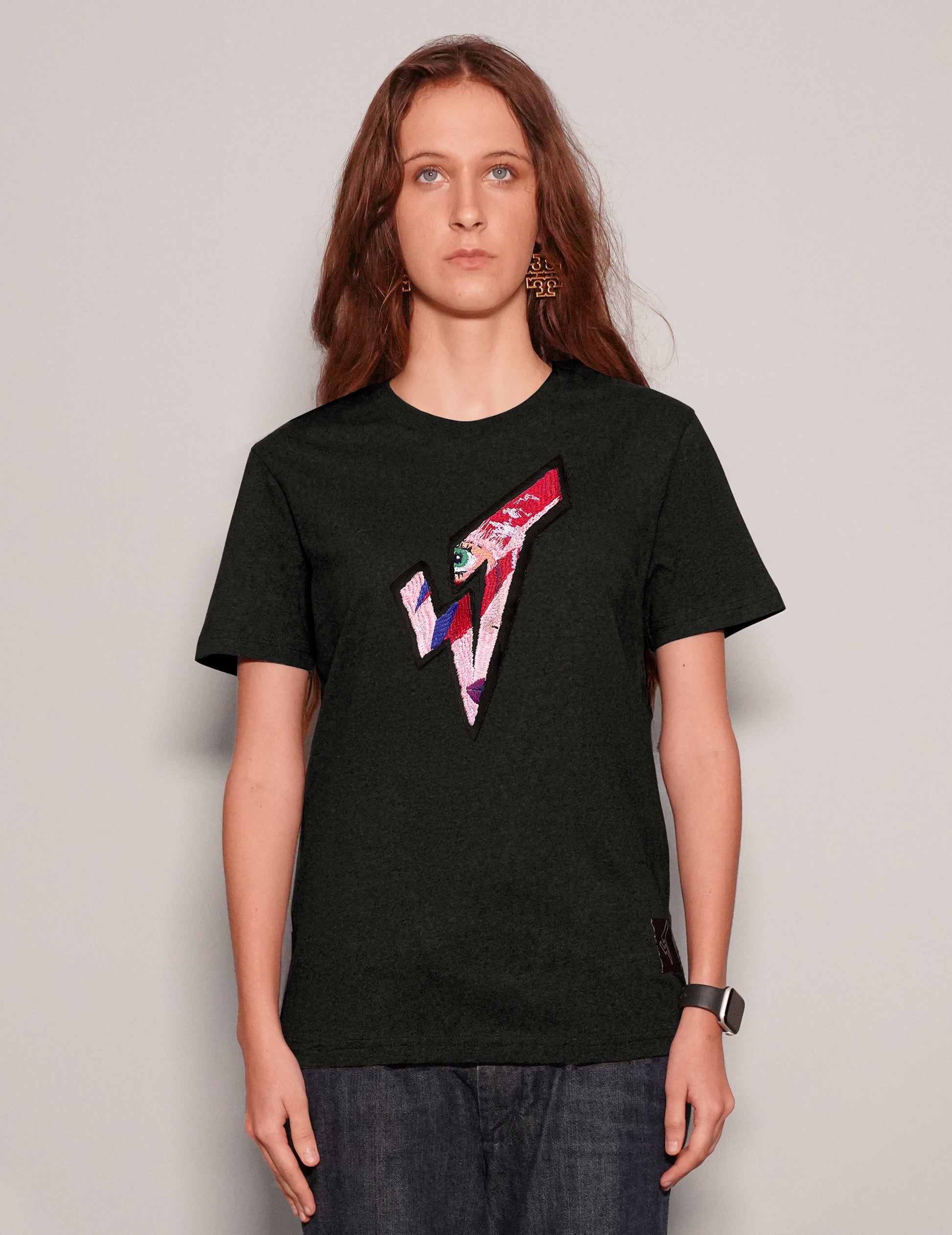 ST Aladdin Sane T-Shirt in Black