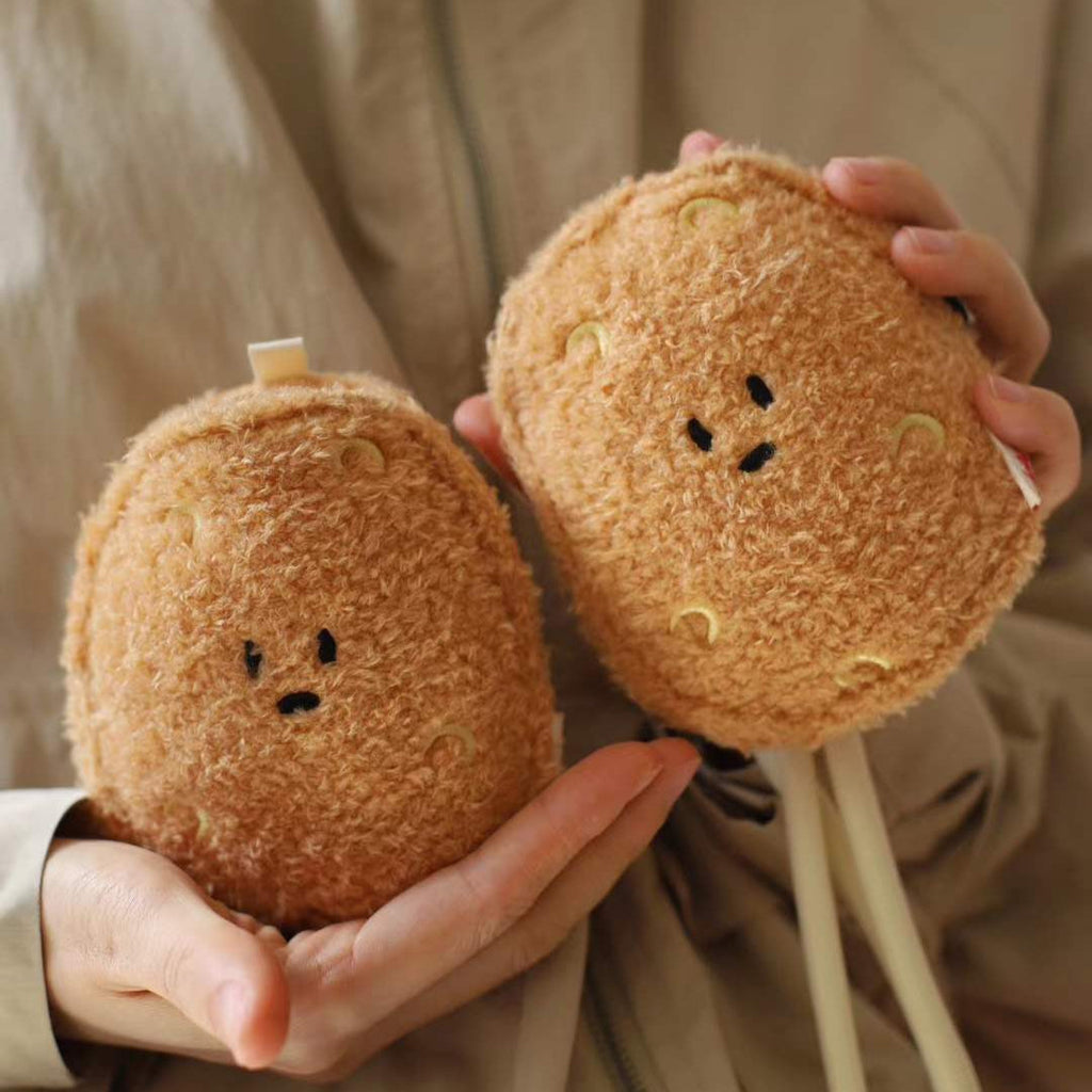 Plush Potato Mini Bag for Small Essentials