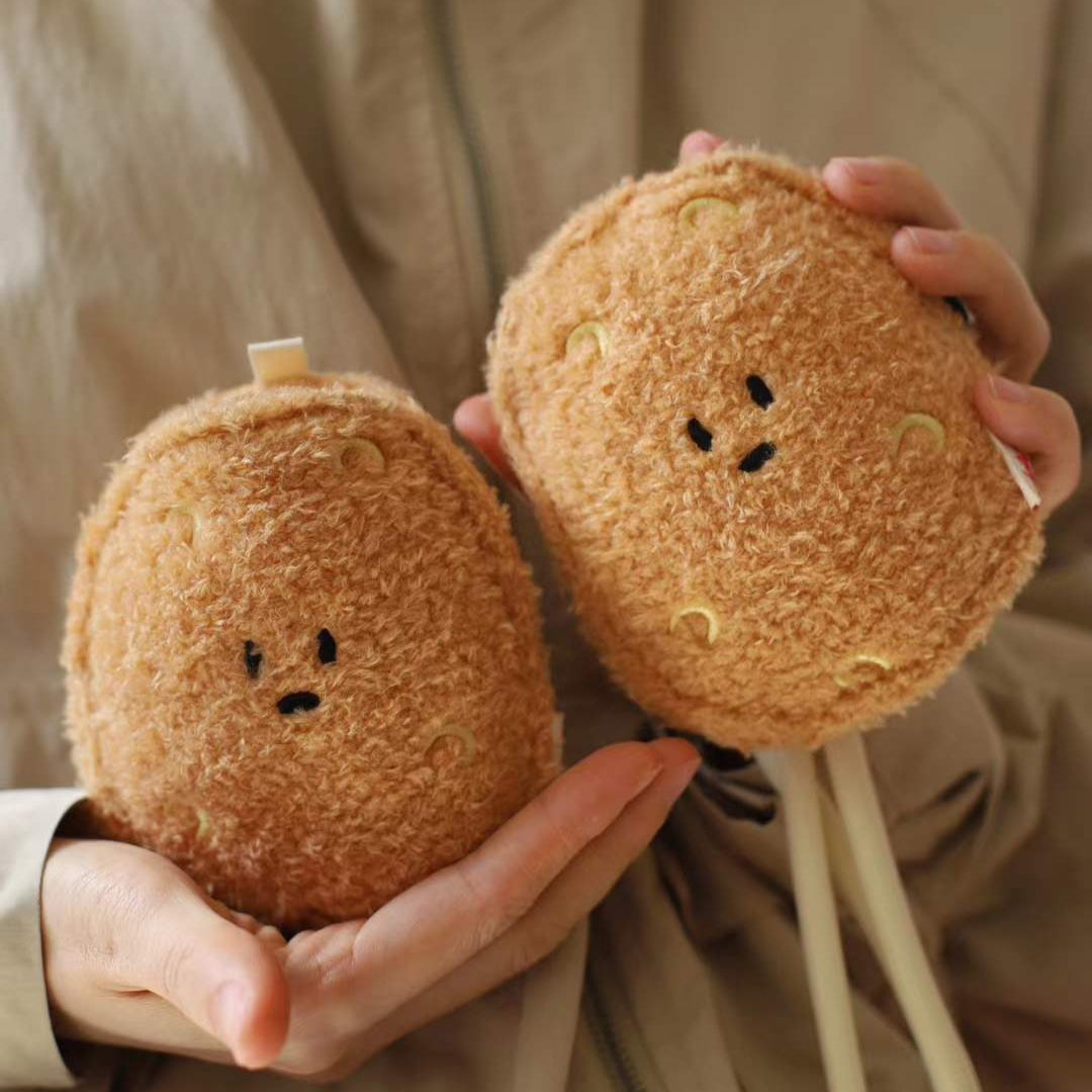 Plush Potato Mini Bag for Small Essentials