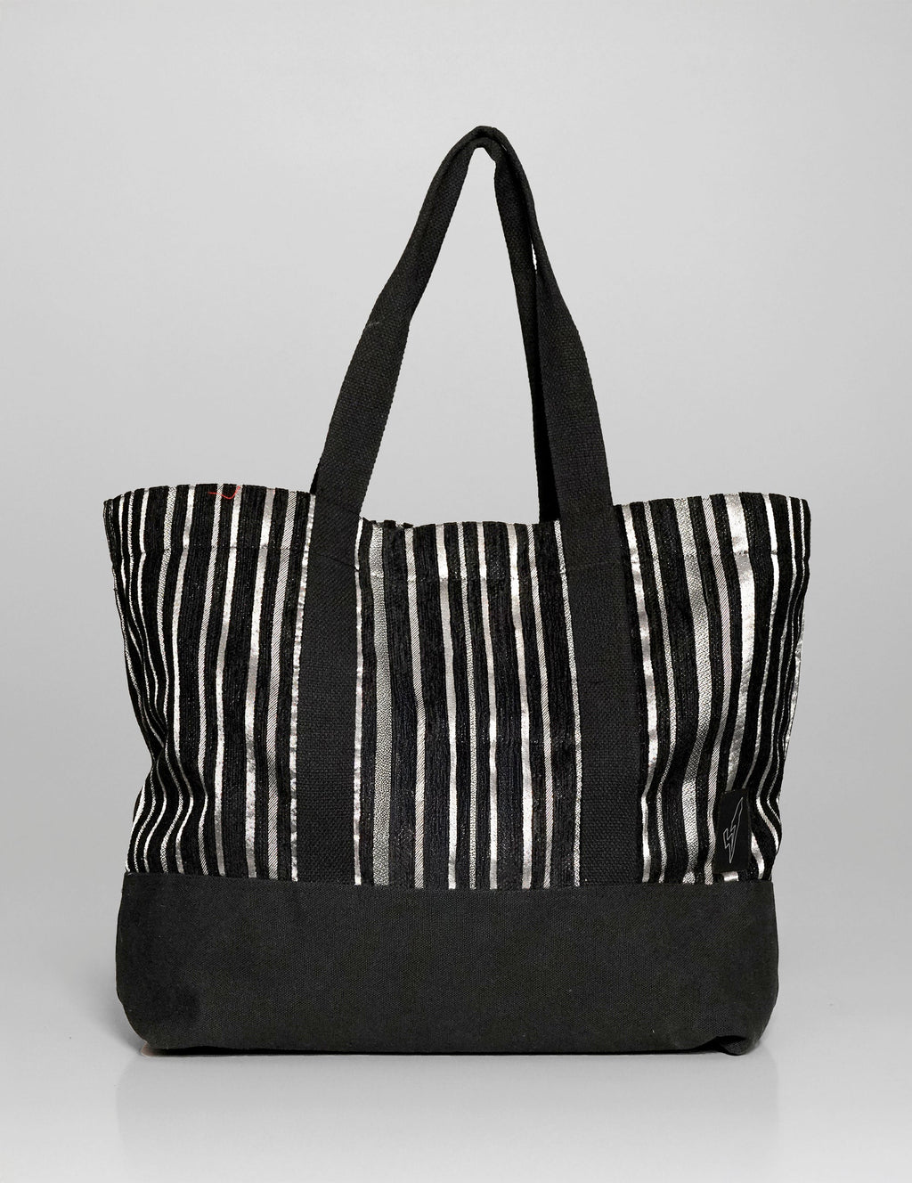 ST Holdall Bag - Cotton & Velvet Jacquard Stripe
